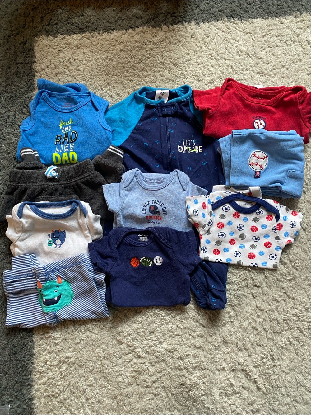 Baby Boy Newborn/0-3 lot